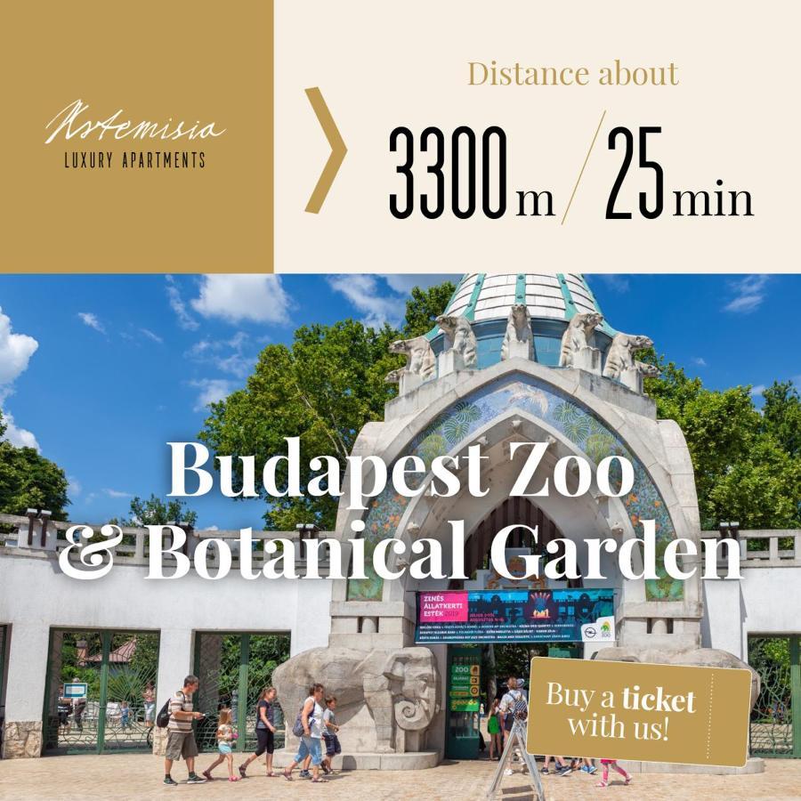 Artemisia Luxury Apartments Jardin Budapest Eksteriør bilde