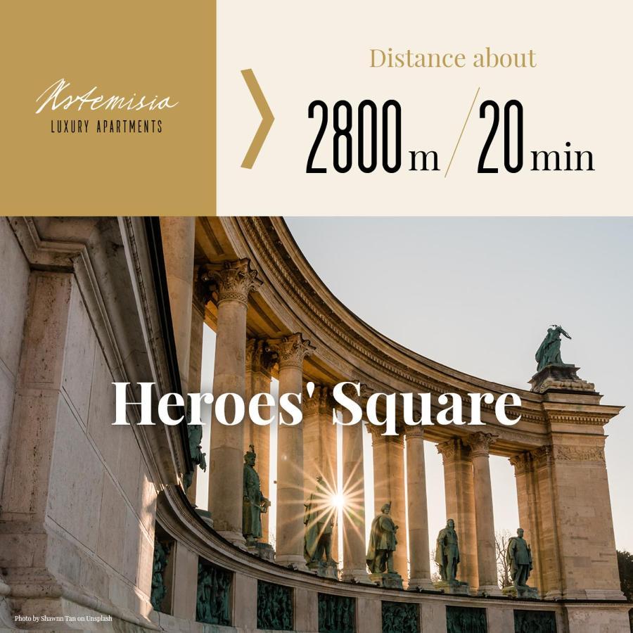 Artemisia Luxury Apartments Jardin Budapest Eksteriør bilde