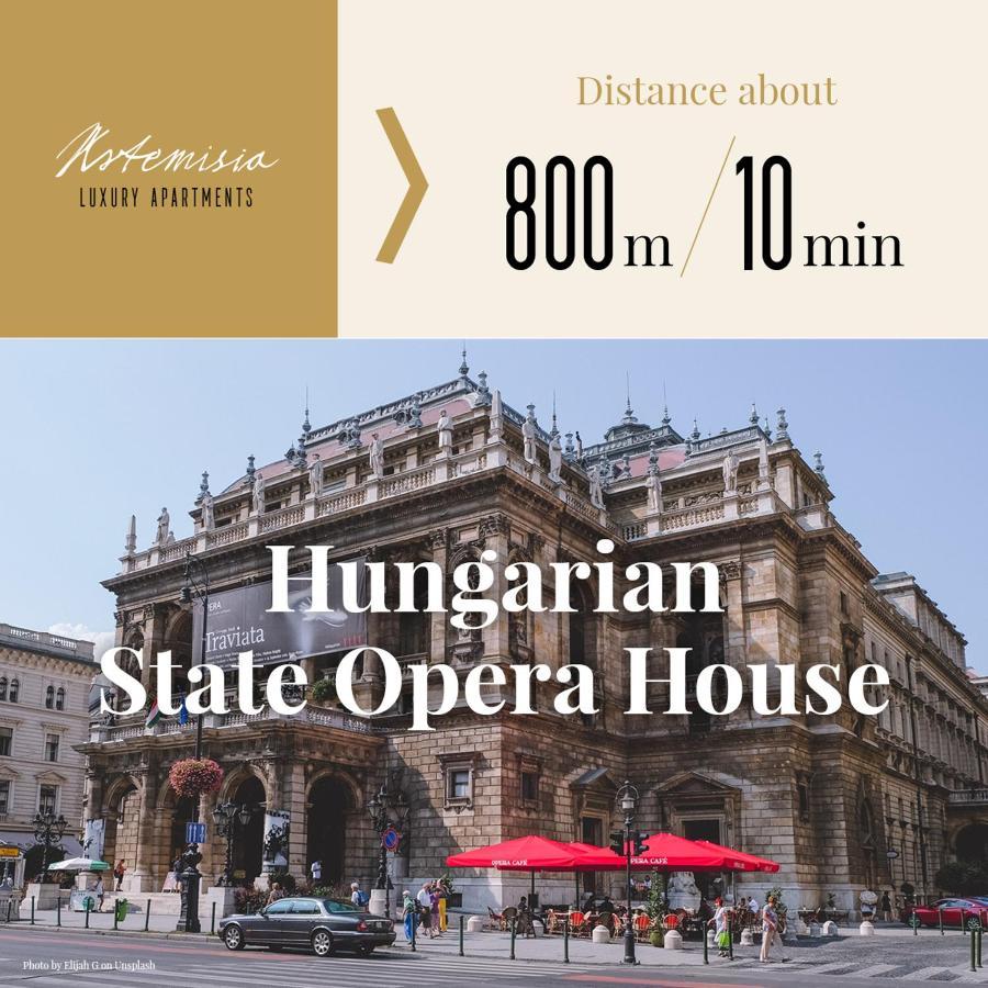 Artemisia Luxury Apartments Jardin Budapest Eksteriør bilde